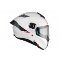 Casco integral MT Targo S Solid A0 Blanco Perla Brillo