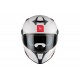 Casco integral MT Targo S Solid A0 Blanco Perla Brillo