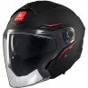 Casco jet MT Cosmo SV Solid Matt Black