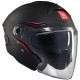 Casco jet MT Cosmo SV Solid Matt Black