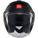 Casco jet MT Cosmo SV Solid Matt Black