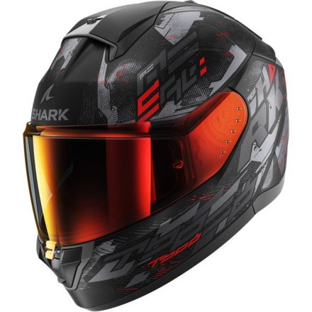 Casco Shark Ridill 2 Molokai Black / Anthracite / Red