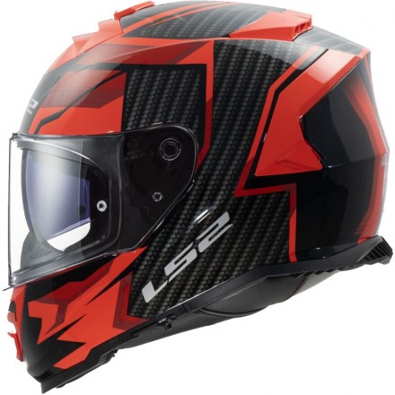Casco integral LS2 FF800 Storm II TRACKER Black Red-06
