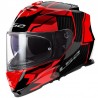 Casco integral LS2 FF800 Storm II TRACKER Black Red-06