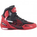 Botas Alpinestars MM93 Austin Knitted Bright Red Black
