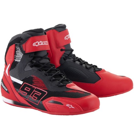 Botas Alpinestars MM93 Austin Knitted Bright Red Black