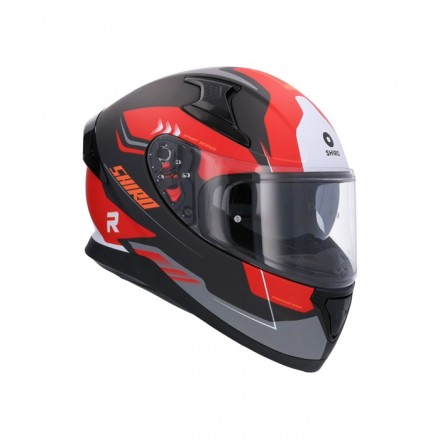 Casco integral Shiro Katana SV Orbe Rojo Mate E2206
