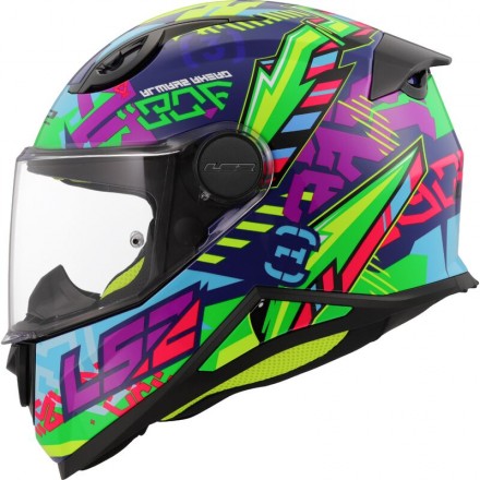Casco integral LS2 FF812 KID SVENT BLUE GREEN