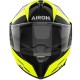 Casco Airoh Matryx Thron Gris Negro Amarillo Brillo ECE 22.06