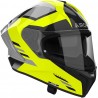 Casco Airoh Matryx Thron Gris Negro Amarillo Brillo ECE 22.06