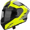Casco Airoh Matryx Thron Gris Negro Amarillo Brillo ECE 22.06
