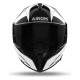 Casco Airoh Matryx Thron Blanco Negro Gris Brillo ECE 22.06