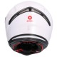 Casco integral Shiro SH-890 Hunter blanco brillo