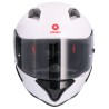 Casco integral Shiro SH-890 Hunter blanco brillo