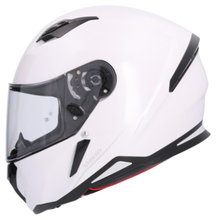 Casco integral Shiro SH-890 Hunter blanco brillo