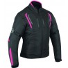 Chaqueta cordura invierno Kangroute Derbi Negra-Fucsia