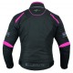 Chaqueta cordura invierno Kangroute Derbi Negra-Fucsia