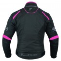 Chaqueta cordura invierno Kangroute Derbi Negra-Fucsia