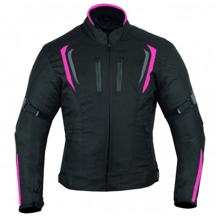 Chaqueta cordura invierno Kangroute Derbi Negra-Fucsia