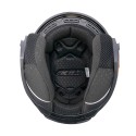 Casco moto jet CGM 136A DNA color negro mate