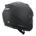 Casco moto jet CGM 136A DNA color negro mate