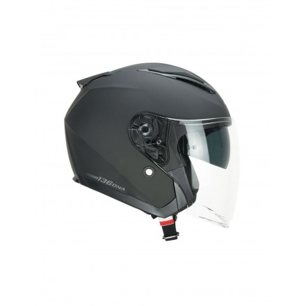 Casco moto jet CGM 136A DNA color negro mate
