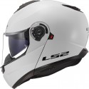 Casco modular LS2 FF908 Strobe II Solid White Black-06