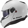 Casco modular LS2 FF908 Strobe II Solid White Black-06