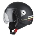Casco Helix Vintage III Triband Black&Burgundy Matt