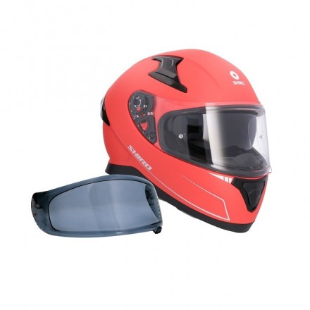 Casco integral Shiro Katana SV Rojo mate E2206