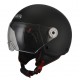 Casco NZI Vintage III Solid Matt Black