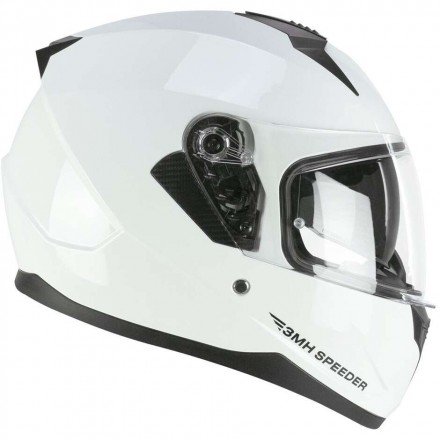 Casco integral SKA-P 3MHA Speeder Mono Bianco Opaco E22.06