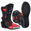 Botas moto racing KGT Assen Rojas