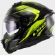 Casco integral LS2 FF808 Stream II Fury Black H-V Yellow