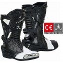 Botas moto racing KGT Assen Blancas homologadas CE