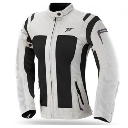 Chaqueta verano mujer Seventy SD-JT46 negra-gris