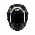 Casco integral MT KRE+ S Carbon Solid A1 negro brillo