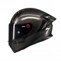 Casco integral MT KRE+ S Carbon Pure A1 negro brillo
