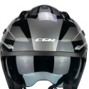 Casco jet-trial CGM 155S Rush Race Nero Grafite