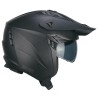 Casco jet-trial CGM 155A Rush Mono Nero Opaco