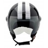 Casco Helix Vintage II Classic CBW color negro