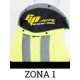 Chaleco airbag GP AIR modelo GPA-S021 HRF flúor