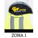 Chaleco airbag GP AIR modelo GPA-S021 HRF flúor