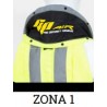 Chaleco airbag GP AIR modelo GPA-S021 HRF flúor