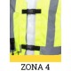 Chaleco airbag GP AIR modelo GPA-S021 HRF flúor