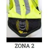 Chaleco airbag GP AIR modelo GPA-S021 HRF flúor