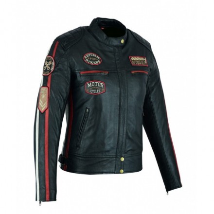 Chaqueta de cuero mujer Bstar BSM-9090D Salina