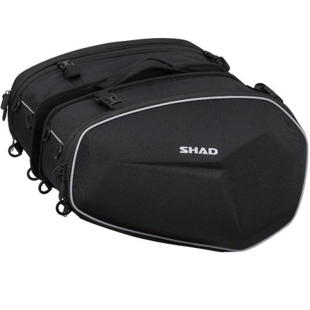 Juego 2 Bolsas SHAD expandibles E48