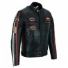 Chaqueta de cuero Bstar BSM-78652 Osaka Rott