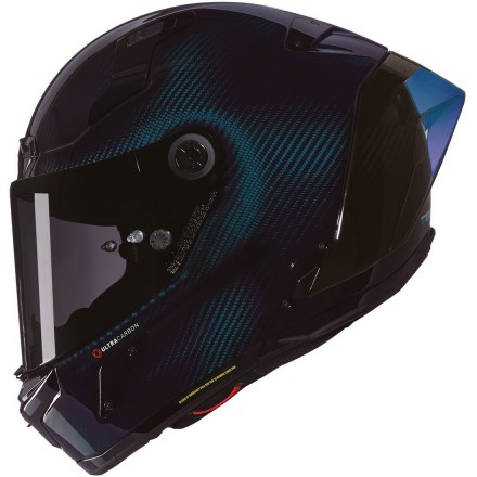 CASCO NOLAN X-804 RS Ultra Carbon Liquido Blue